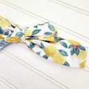  Knotted Headband - Lemons