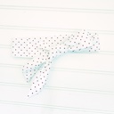  Knotted Headband - Red Dots