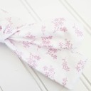  Knotted Headband - Lilac Flowers