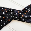  Knotted Headband - Moons and Stars