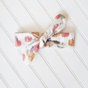  Knotted Headband - Autumn Gold Pumpkins