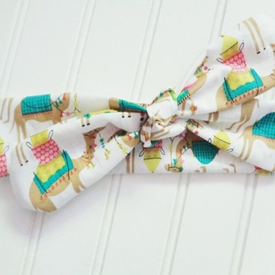 Knotted Headband - Camels