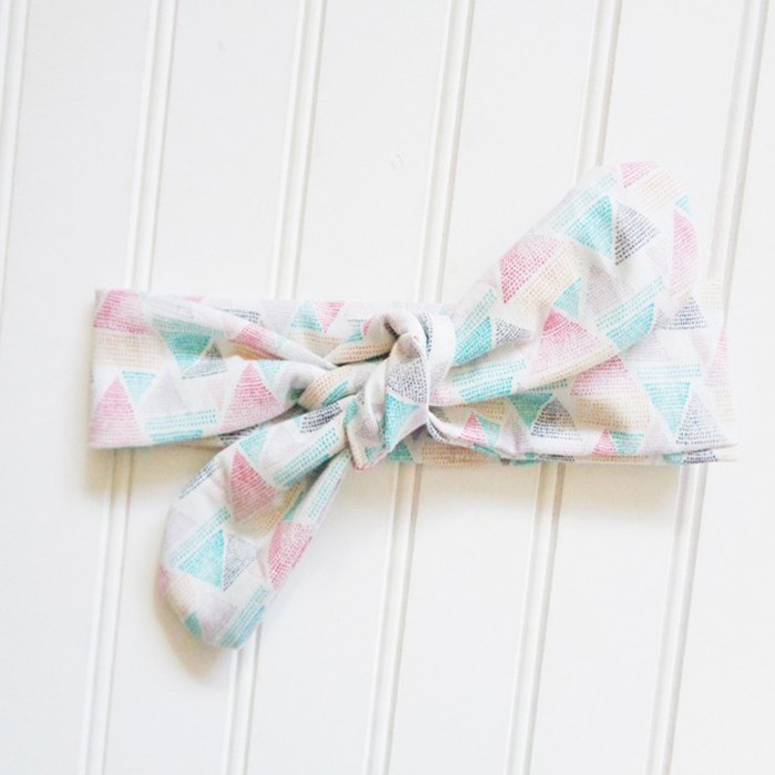 Knotted Headband - Triangles