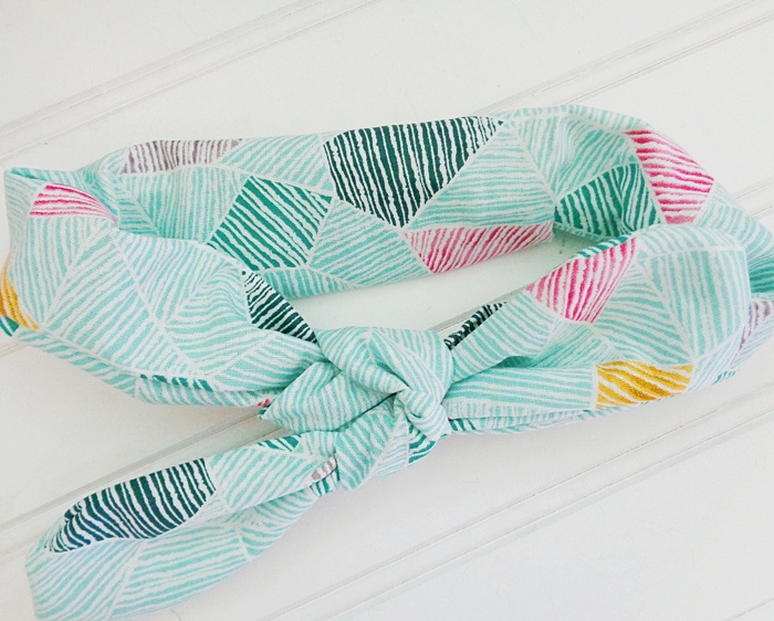Knotted Elastic Headband