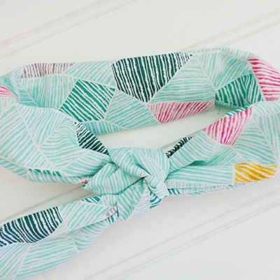 Knotted Elastic Headband