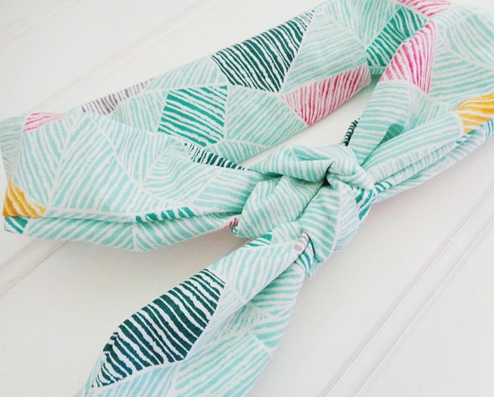 Knotted Elastic Headband