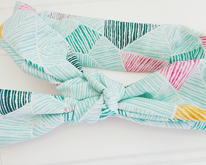 Knotted Elastic Headband