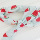  Knotted Elastic Headband - Watermelon