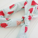  Knotted Elastic Headband - Watermelon
