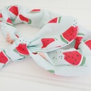  Knotted Elastic Headband - Watermelon