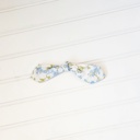  Hair Bow Clip - Blue Floral