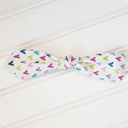  Hair Bow Clip - Bright Teepees