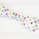 Hair Bow Clip - Bright Teepees