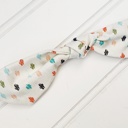  Hair Bow Clip - Colored Spots