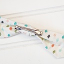  Hair Bow Clip - Colored Spots