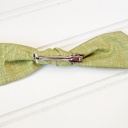  Hair Bow Clip - Green Pattern