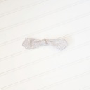  Hair Bow Clip - Purple Floral