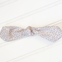  Hair Bow Clip - Purple Floral