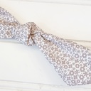  Hair Bow Clip - Purple Floral