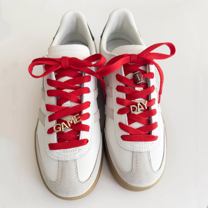 Game Day Sneaker Charm Lace Set