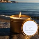  Luxury Soy Candle | Black Sea Scent | 4 oz 