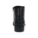 Size 9.5 Black Natty Leather Ankle Length women Boots