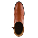 Size 10 Brown Natty Leather Ankle Length women Boots