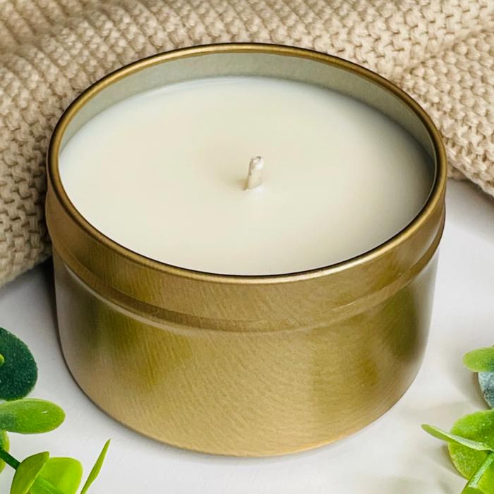 Handmade Luxury Soy Candle | Brown Sugar and Fig  Scent 4 oz 