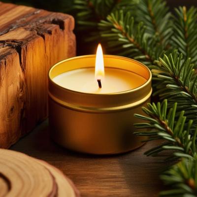 Handmade Luxury Soy Candle | Fraser Fir Scent 4 oz 