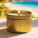  Luxury Soy Candle | Limoncello Creme Scent 4 oz  | Bringing a Piece of Amalfi Coast Into Your Home