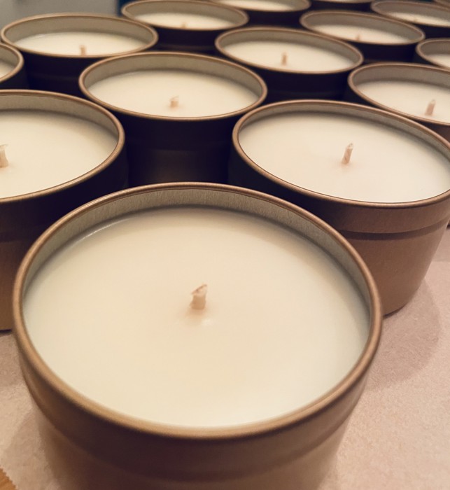 Handmade Luxury Soy Candle | Frosted Juniper Scent 4 oz  