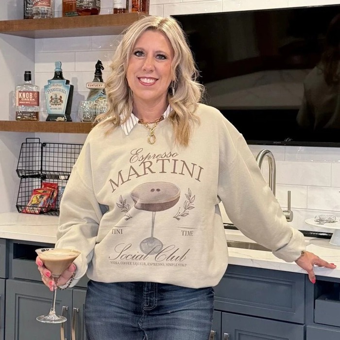 Espresso Martini Social Club Graphic Sweatshirt