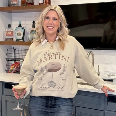 Espresso Martini Social Club Graphic Sweatshirt