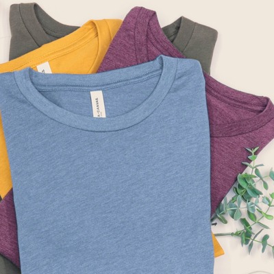 Favorite Heathered Bella+Canvas Tee for Women