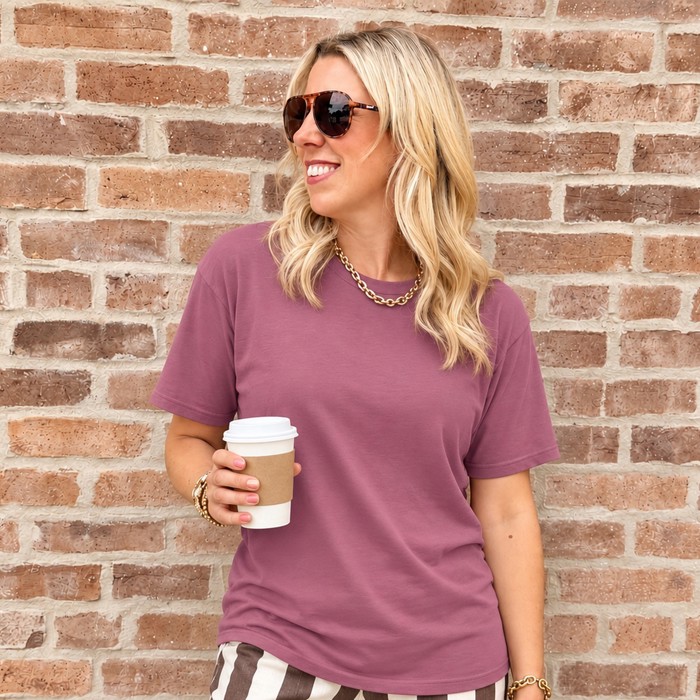 Favorite Solid Color Bella+Canvas Tee for Women