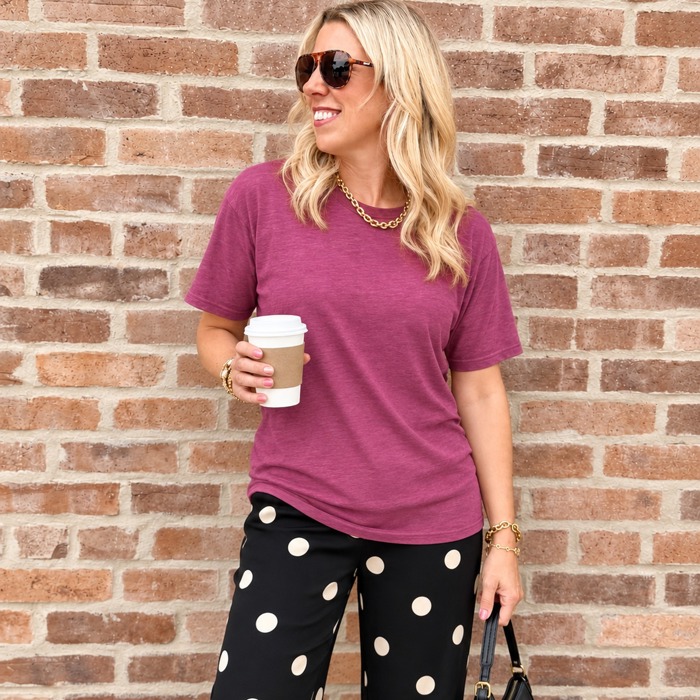 Favorite Heathered Bella+Canvas Tee for Women