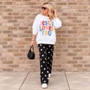  Jesus Loves You Crewneck Christian Sweatshirt