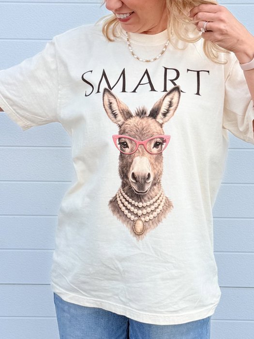 Smart Donkey Comfort Colors Graphic Tee