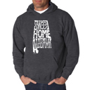 Gray XXXL Sweet Home Alabama - Men's Word Art Hooded Sweatshirt