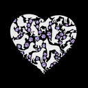  Dog Heart - Men's Word Art Hooded Sweatshirt