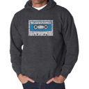 Gray Small 80s One Hit Wonders - Men's Word Art Hooded Sweatshirt