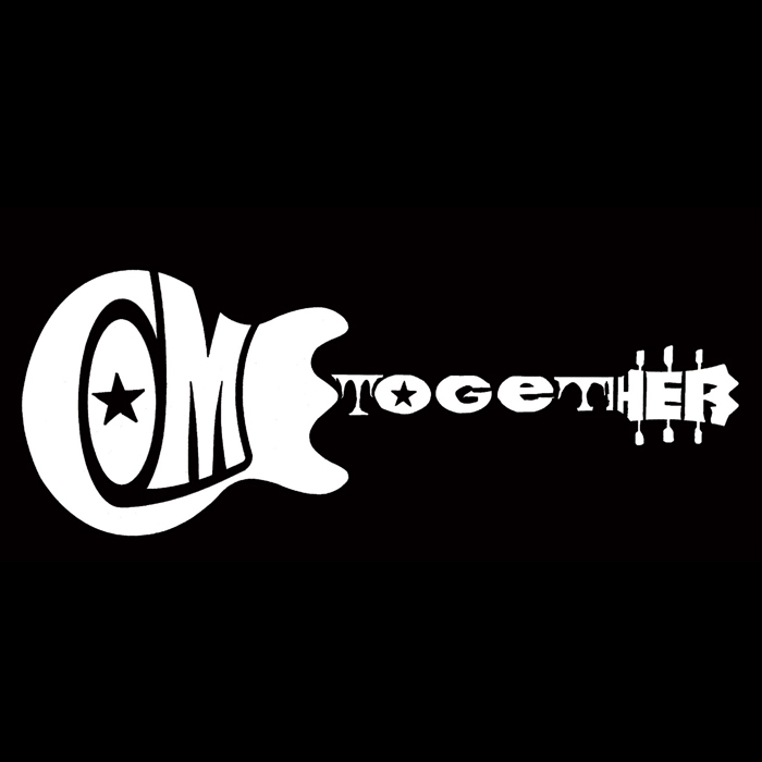 COME TOGETHER - Men's Word Art Hooded Sweatshirt