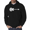 Black Small COME TOGETHER - Men's Word Art Hooded Sweatshirt