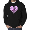  Forever In Our Hearts - Men's Word Art Hooded Sweatshirt