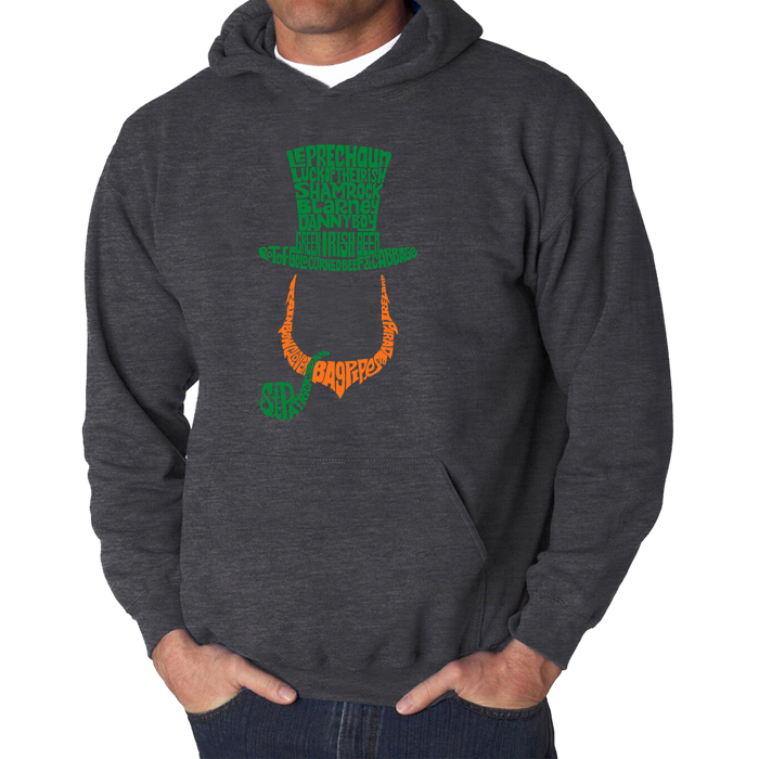 Leprechaun - Men's Word Art Hooded Sweatshirt