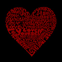  Love Yourself - Men's Word Art Hooded Sweatshirt
