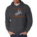  This Aint My First Rodeo - Men's Word Art Hooded Sweatshirt
