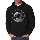 I Need My Space Astronaut - Men's Word Art Hooded Sweatshirt