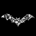  Bat Pics - Men's Word Art Hooded Sweatshirt