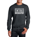 Gray Large The 80's - Men's Word Art Crewneck Sweatshirt